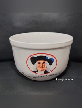 Vintage 1999 Quaker Oats Ceramic Cereal Bowl Warms Your Heart & Soul Collectible